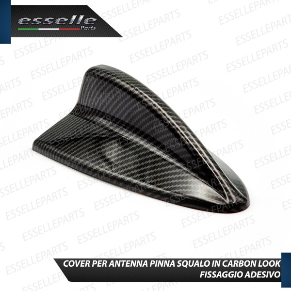 Cover Antenna Pinna Squalo Carbon Look per BMW Serie 3 E92 solo versione coupe'
