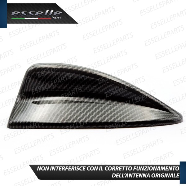 Cover Antenna Pinna Squalo Carbon Look per BMW Serie 1 E88 solo versione coupè
