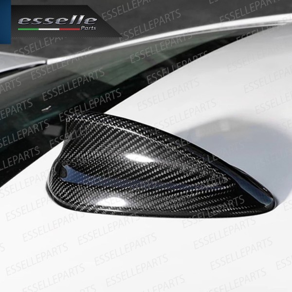 Cover Antenna Pinna Squalo Carbon Look per BMW Serie 1 E88 solo versione coupè