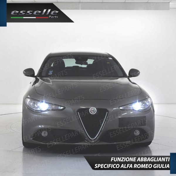 Kit Luci Diurne/Abbaglianti H15 7200 LUMEN Alfa Romeo Giulia