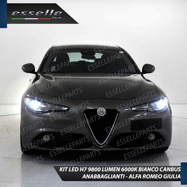 Conversione Fari Full LED 6000k canbus  Alfa Romeo Giulia