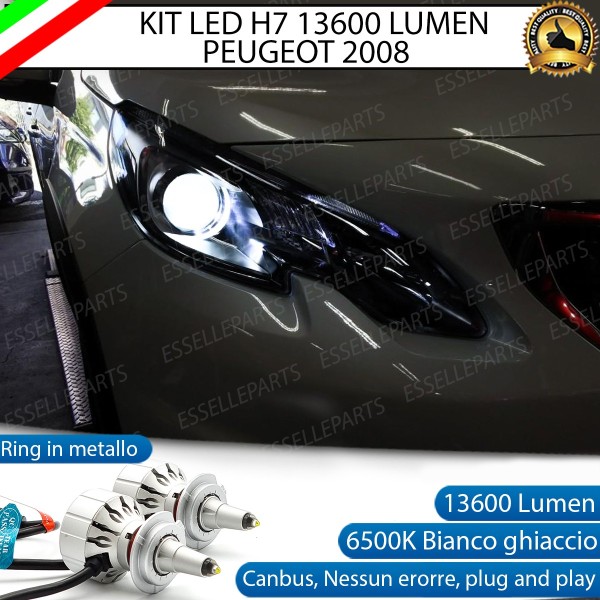 Kit Full LED Coppia lampade monoled al quarzo H7 PEUGEOT 2008