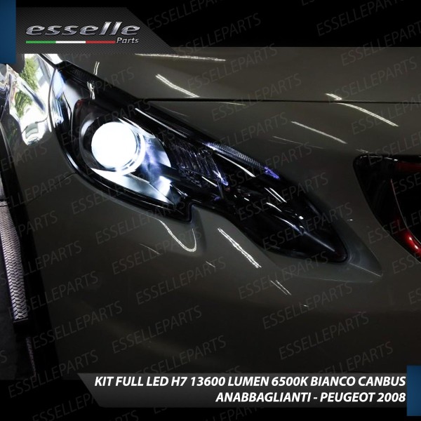 Kit Full Led H7 monoled 6500k quarzo per per PEUGEOT 2008