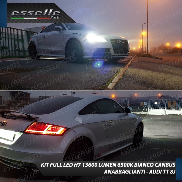 Kit Full Led H7 monoled 6500k quarzo per per AUDI TT 8J