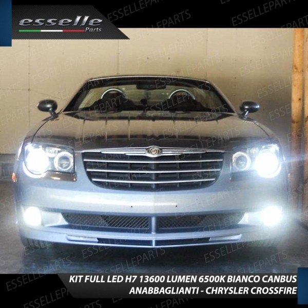 Kit Full LED Coppia lampade monoled al quarzo H7 CHRYSLER CROSSFIRE