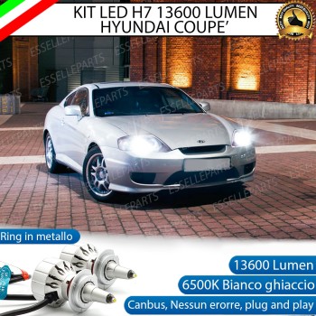 Kit Full Led H7 6500K per HYUNDAI COUPE' II Quarzo Canbus