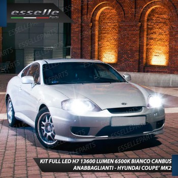 Kit Full Led H7 6500K per HYUNDAI COUPE' II Quarzo Canbus