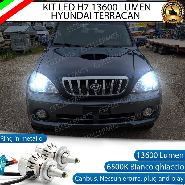 Kit Full LED H7 Monoled al quarzo 13600 LUMEN HYUNDAI TERRACAN