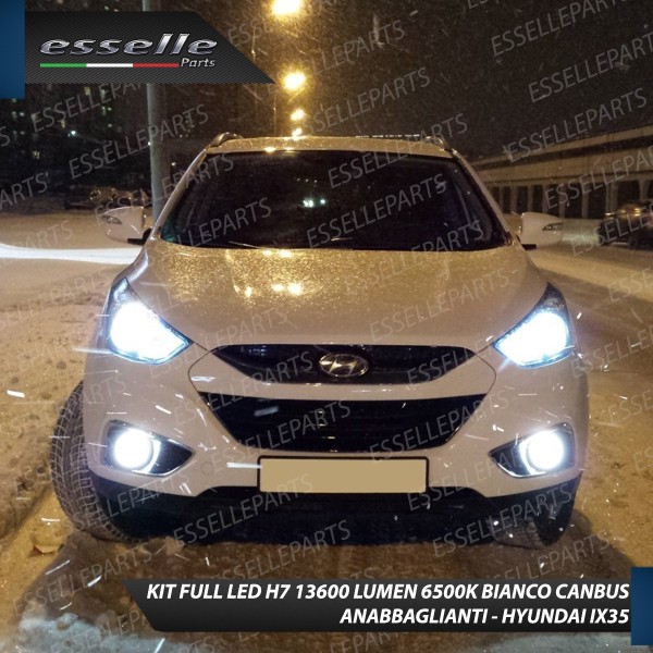 Kit Full LED H7 Monoled al quarzo 13600 Lumen 6000K HYUNDAI IX35 Fino al 2013