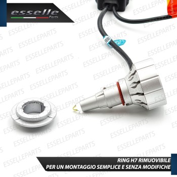 Kit Full LED H7 Monoled al quarzo 13600 LUMEN NISSAN QASHQAI J10 RESTYLING
