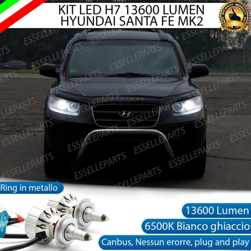 Kit Full LED H7 Monoled al quarzo 13600 LUMEN HYUNDAI SANTA FE MK2