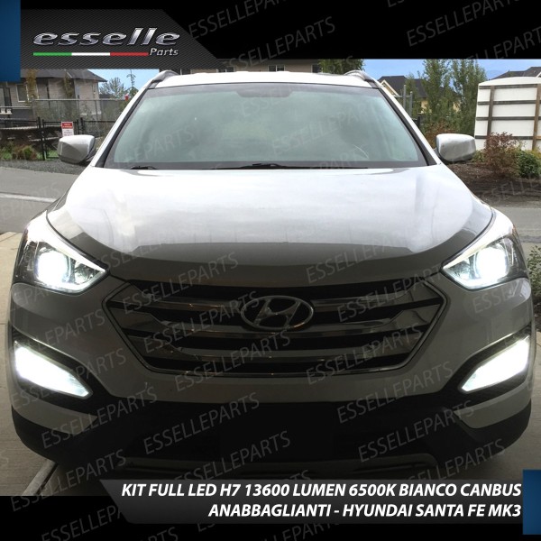 Kit Full LED H7 Monoled al quarzo 13600 LUMEN HYUNDAI SANTA FE MK3