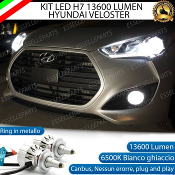 Kit Full LED H7 Monoled al quarzo 13600 LUMEN HYUNDAI VELOSTER