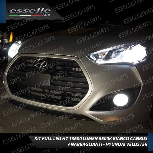 Kit Full LED H7 Monoled al quarzo 13600 LUMEN HYUNDAI VELOSTER