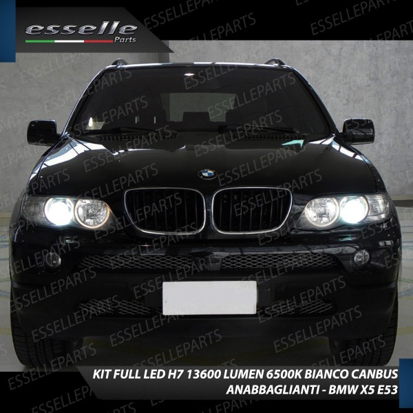 Kit Full LED H7 Monoled al quarzo 13600 LUMEN BMW X5 E53