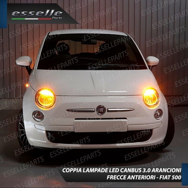 CONVERSIONE FRECCE LED FIAT 500 PRE-RESTYLING ANTERIORE + POSTERIORE CANBUS