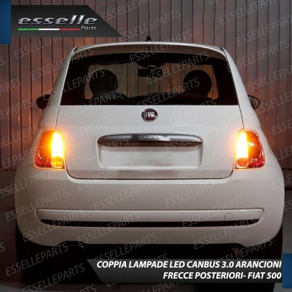 CONVERSIONE FRECCE LED FIAT 500 PRE-RESTYLING ANTERIORE + POSTERIORE CANBUS