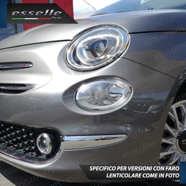 Lampade Xenon H3 Fendinebbia per 500 ABARTH 595 695 con tecnologia CANBUS  COLORE 6000K