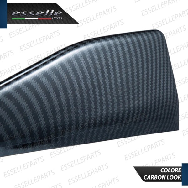 Flap splitter spoiler minigonne laterali carbon look in ABS aerodinamici