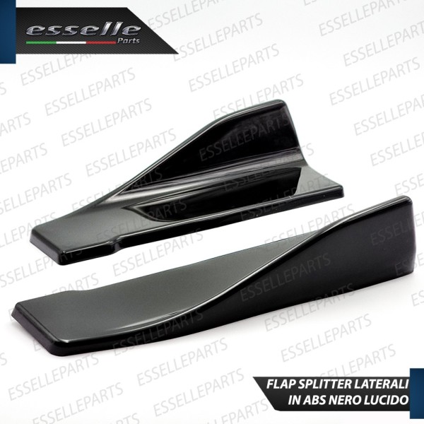 Flap minigonne laterali nero lucido per versioni 3 porte