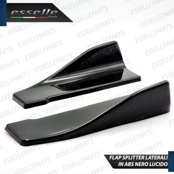 Flap minigonne laterali nero lucido per versioni 3 porte