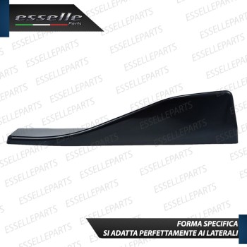 Flap minigonne laterali nero lucido per versioni 3 porte