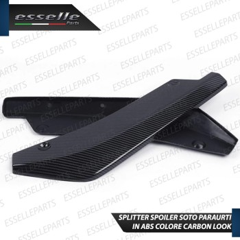 Lame spoiler sotto paraurti splitter posteriore carbon look sottoparaurti Lame spoiler sotto paraurti splitter posteriore carbon look sottoparaurti