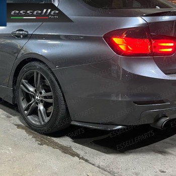 Lame spoiler sotto paraurti splitter posteriore carbon look sottoparaurti Lame spoiler sotto paraurti splitter posteriore carbon look sottoparaurti