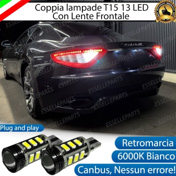 coppia Luci Retromarcia 13 LED Maserati gran cabrio