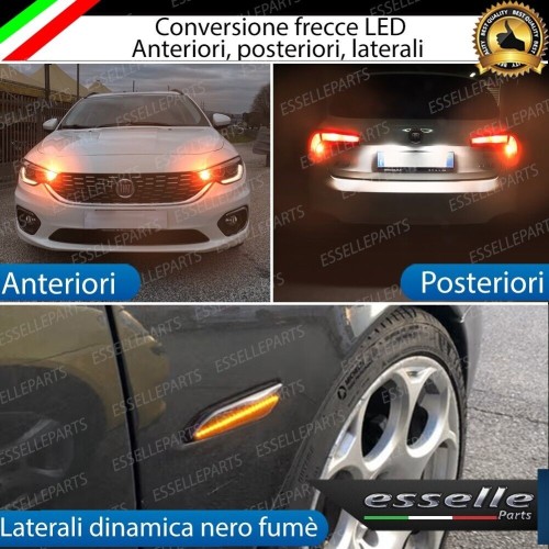 CONVERSIONE LED FIAT TIPO FRECCE ANTERIORI POSTERIORI LATERALI FUME