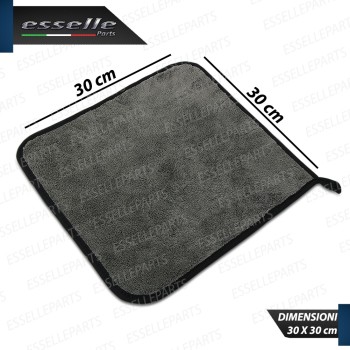 KIT LUCIDATURA A MANO CARROZZERIA 5 TAMPONI + 2 PANNI IN MICROFIBRA per Kawasaki