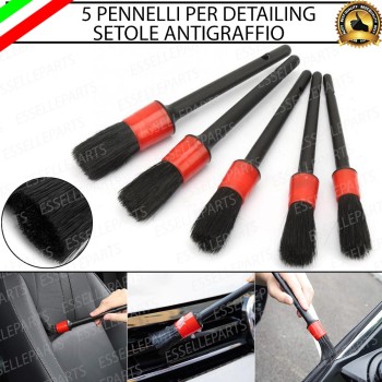 KIT 5 PENNELLI PER DETAILING INTERNO ED ESTERNO ANTI GRAFFIO per moto Aprilia