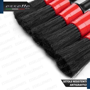 KIT 5 PENNELLI PER DETAILING INTERNO ED ESTERNO ANTI GRAFFIO per moto Piaggio