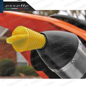 Tappo di Protezione a Cono - GIALLO - per Terminale di Scarico SYM