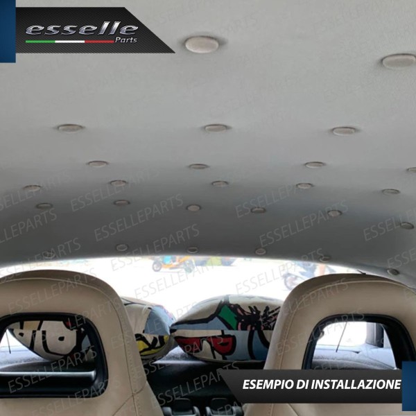 Kit 40 Borchie + Viti per Riparazione cielo scollato Sottotetto Ripara Tetto