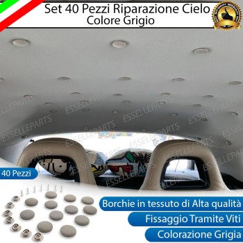 Kit 40 Borchie + Viti per Riparazione cielo scollato Sottotetto Ripara Tetto Kit 40 Borchie + Viti per Riparazione cielo scollato Sottotetto Ripara Tetto