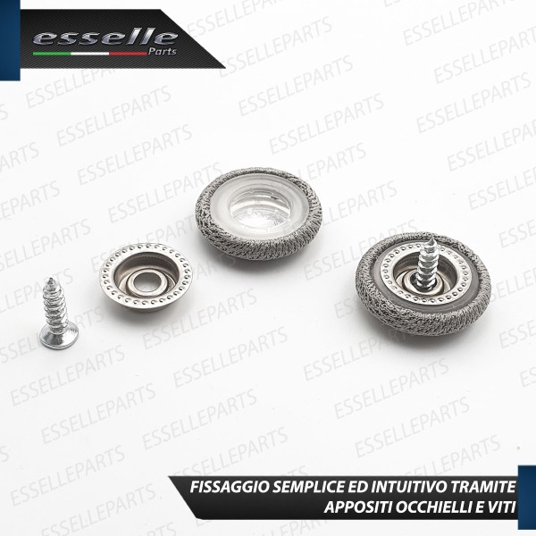 Kit 40 Borchie + Viti per Riparazione cielo scollato Sottotetto Ripara Tetto