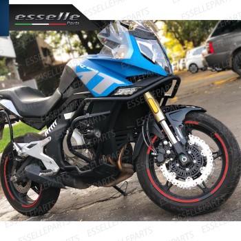 Bordo - DESIGN RACE ROSSO - adesivo per ruote moto,motorini,scooter Piaggio