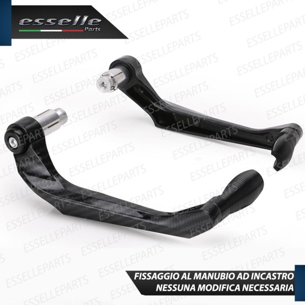 Paraleve di Protezione per Freno e Frizione Carbon Look moto,motorini,scooter SYM