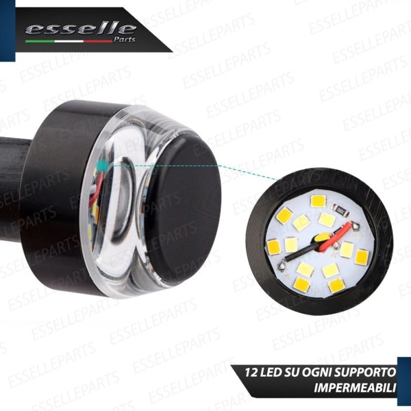 Frecce LED + DRL con Contrappesi Manubrio per Ducati