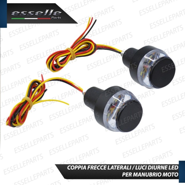 Frecce LED + DRL con Contrappesi Manubrio per Yamaha