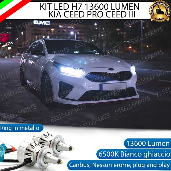 Kit Full LED H7 Monoled al quarzo 13600 LUMEN KIA CEED PRO CEED III