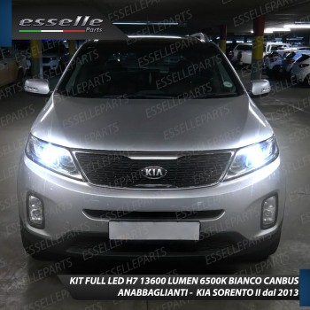 Kit Full LED H7 Monoled al quarzo 13600 Lumen 6000K bianco KIA SORENTO 2 dal 2013