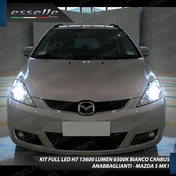 Kit Full LED H7 Monoled al quarzo 13600 LUMEN MAZDA 5 MK1