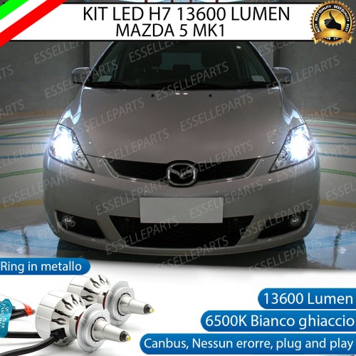 Kit Full LED H7 Monoled al quarzo 13600 LUMEN MAZDA 5 MK1