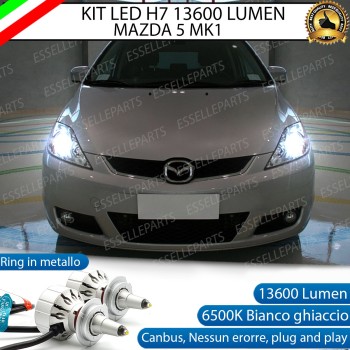 Kit Full LED H7 Monoled al quarzo 13600 LUMEN MAZDA 5 MK1