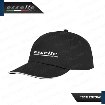 Cappello con visiera "Esselle Parts" Nero/Bianco 100% Cotone Cappello con visiera "Esselle Parts" Nero/Bianco 100% Cotone