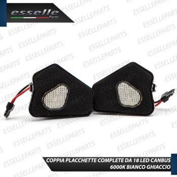 KIT PLACCHETTE LED CORTESIA SPECCHIETTI 6000K BIANCO CANBUS MERCEDES CLASSE A W176