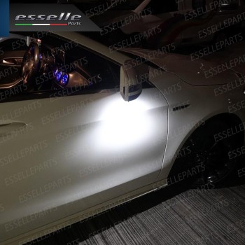 KIT PLACCHETTE LED CORTESIA SPECCHIETTI 6000K BIANCO CANBUS MERCEDES CLASSE A W176