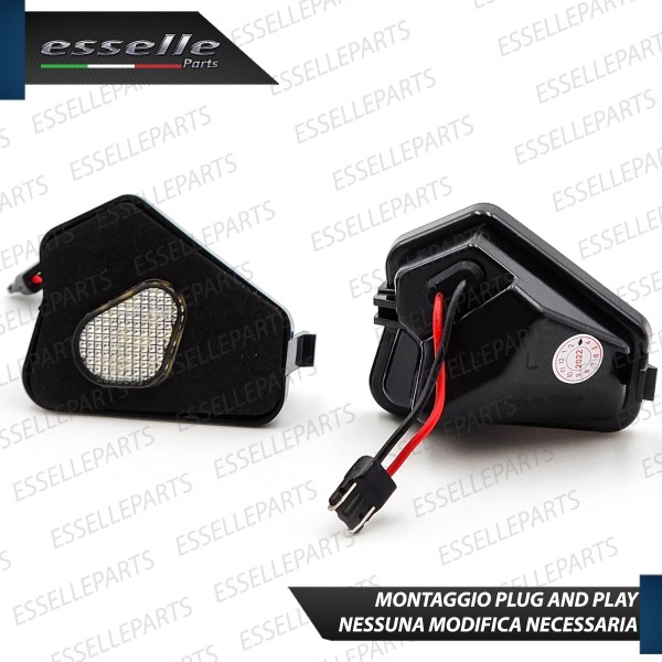 KIT PLACCHETTE LED SPECCHIETTI 6000K PER MERCEDES GLA X156